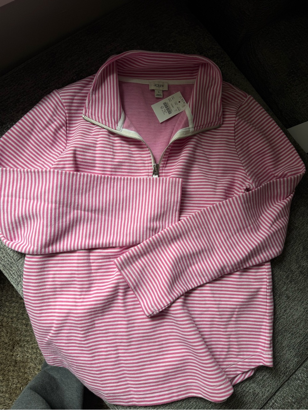 J. Crew NWT quarter zip sweater